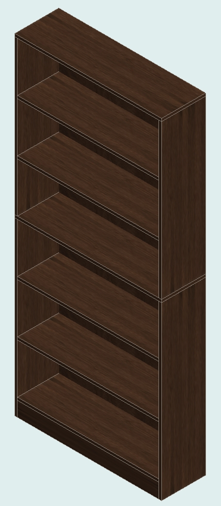 Prairie Oak Bookcase