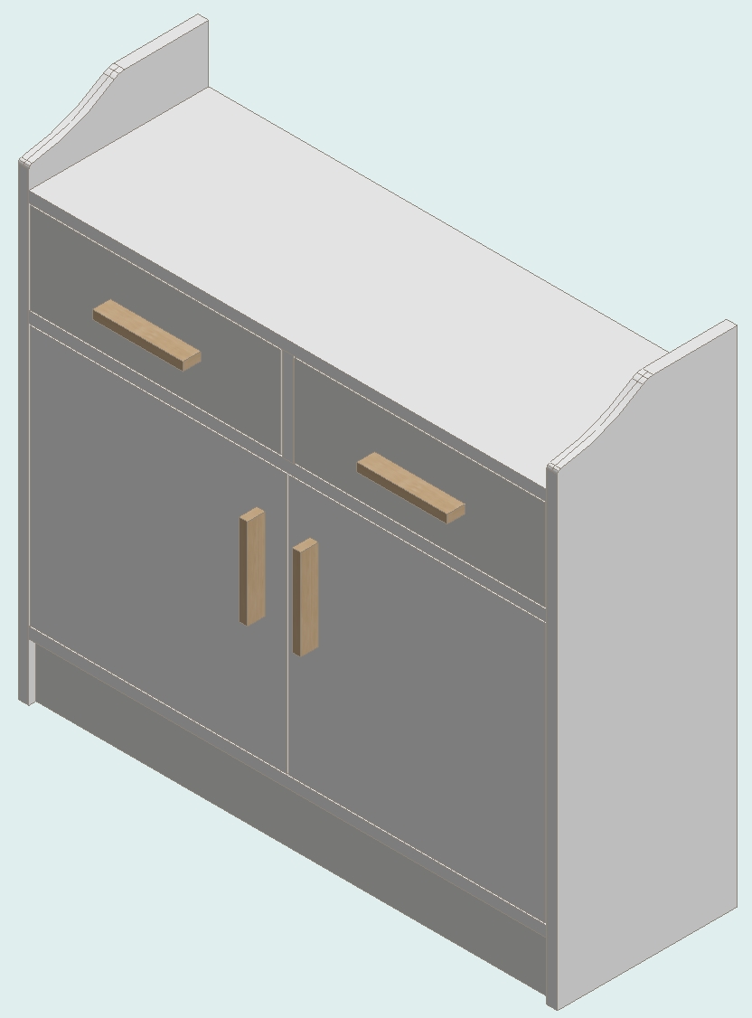 Warm White Bookshelf