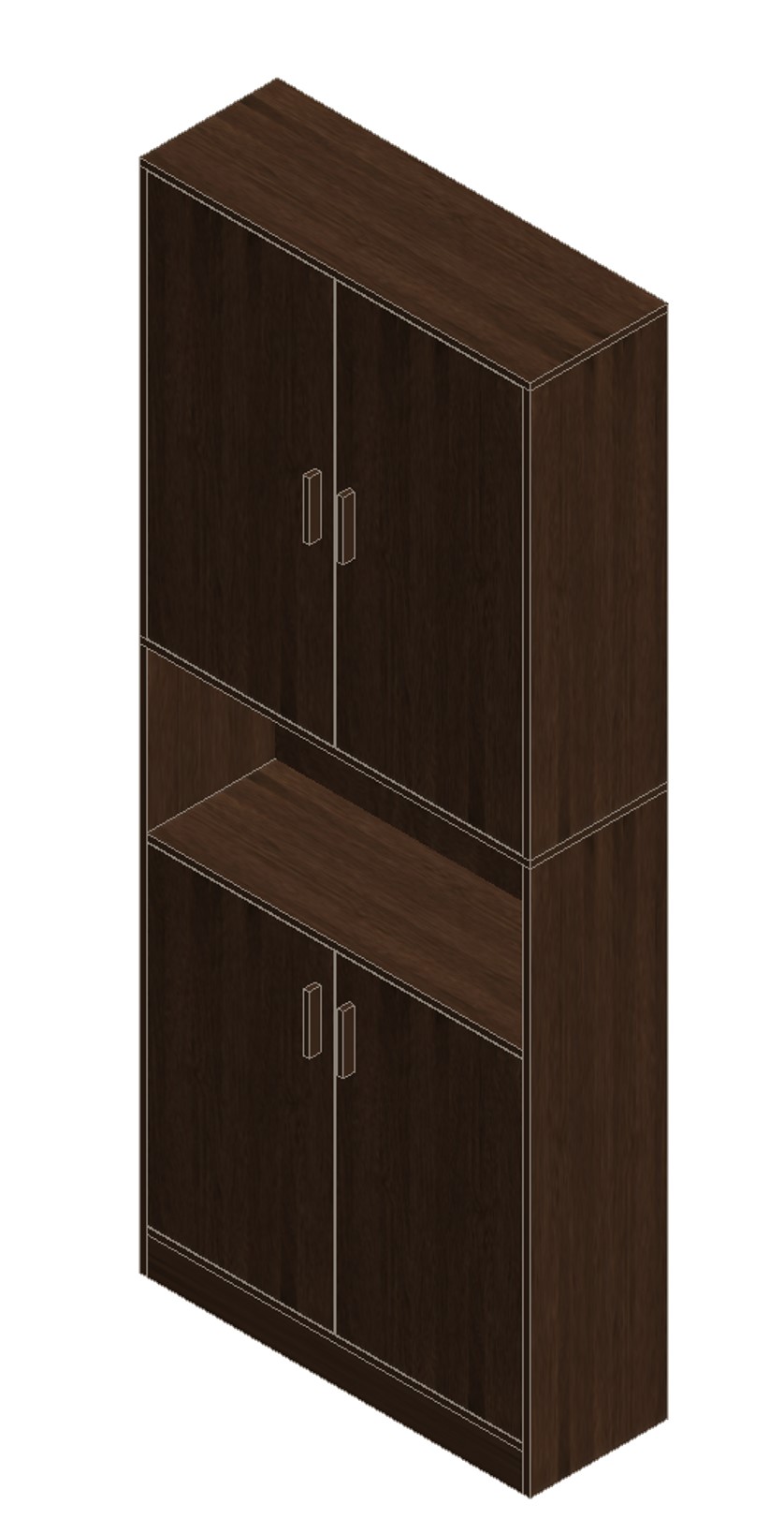 Prairie Oak Bookcase