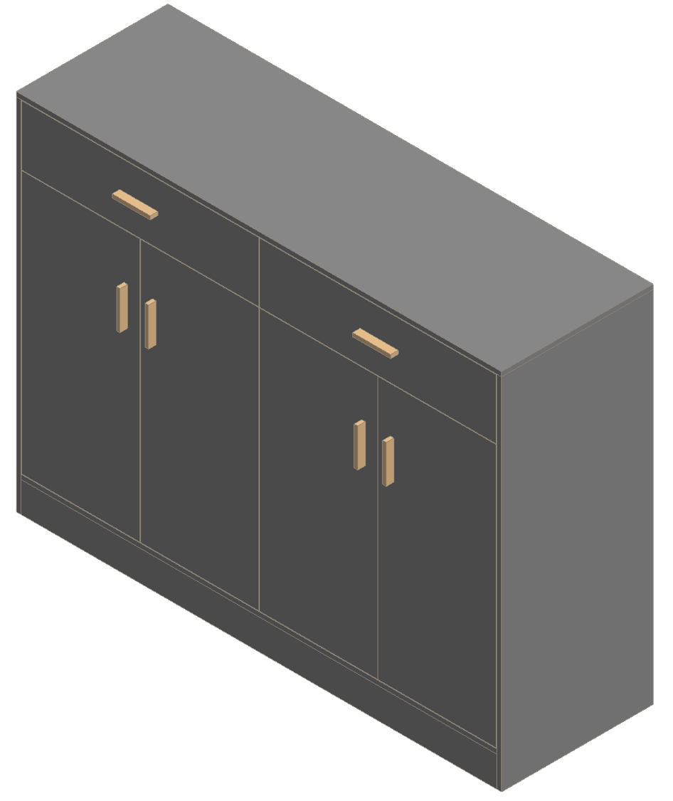 Light Gray Sideboard