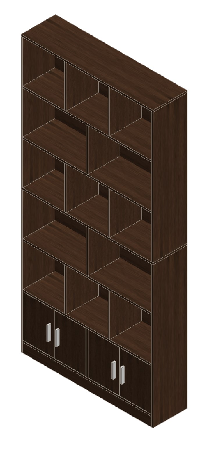 Prairie Oak Bookcase