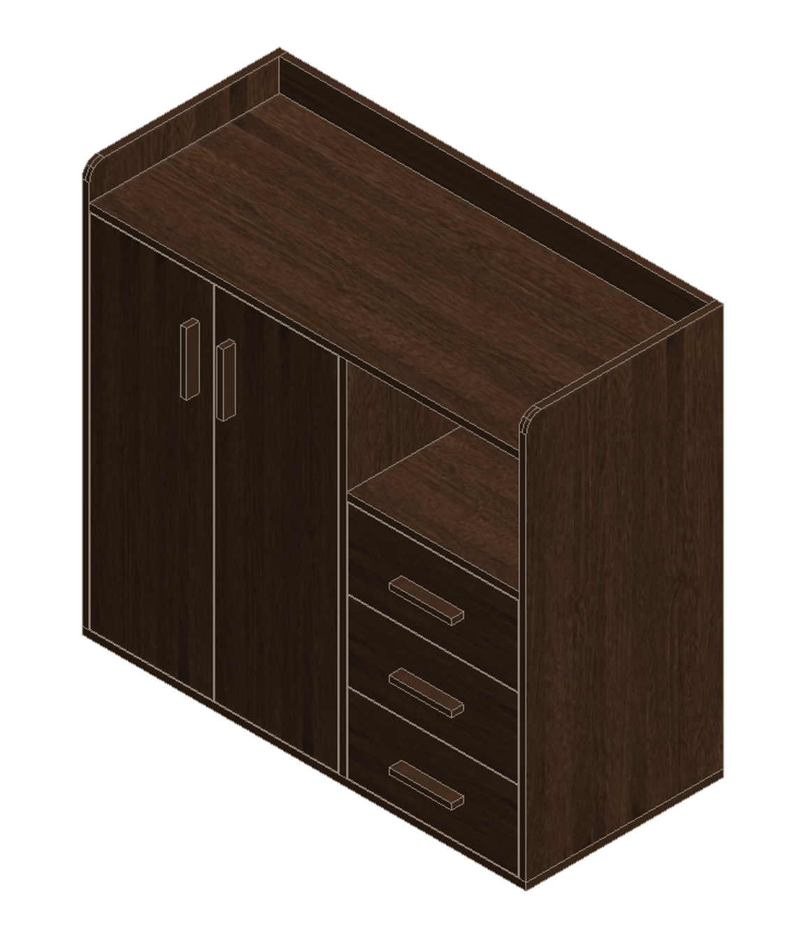 Prairie Oak Sideboard