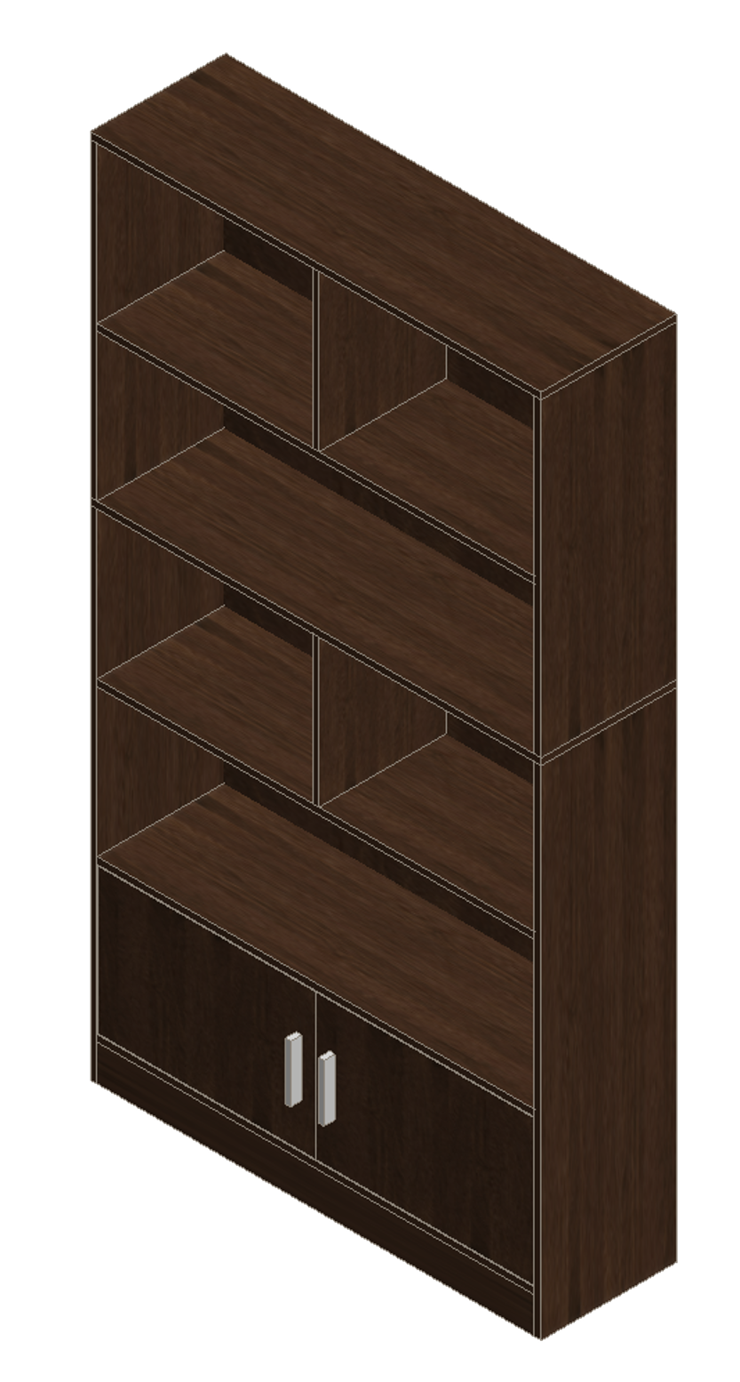 Prairie Oak Bookshelf