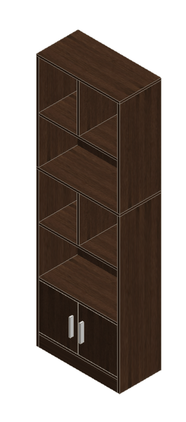 Prairie Oak Bookshelf