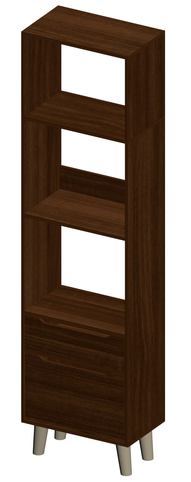 Prairie Oak Bookcase