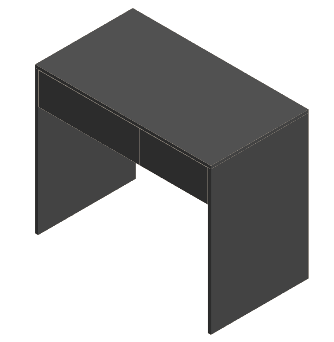 Sky Gray Desk