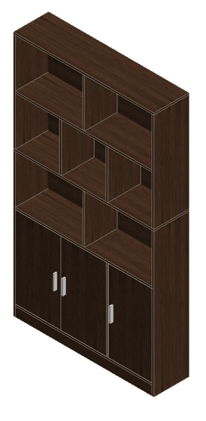 Prairie Oak Bookshelf