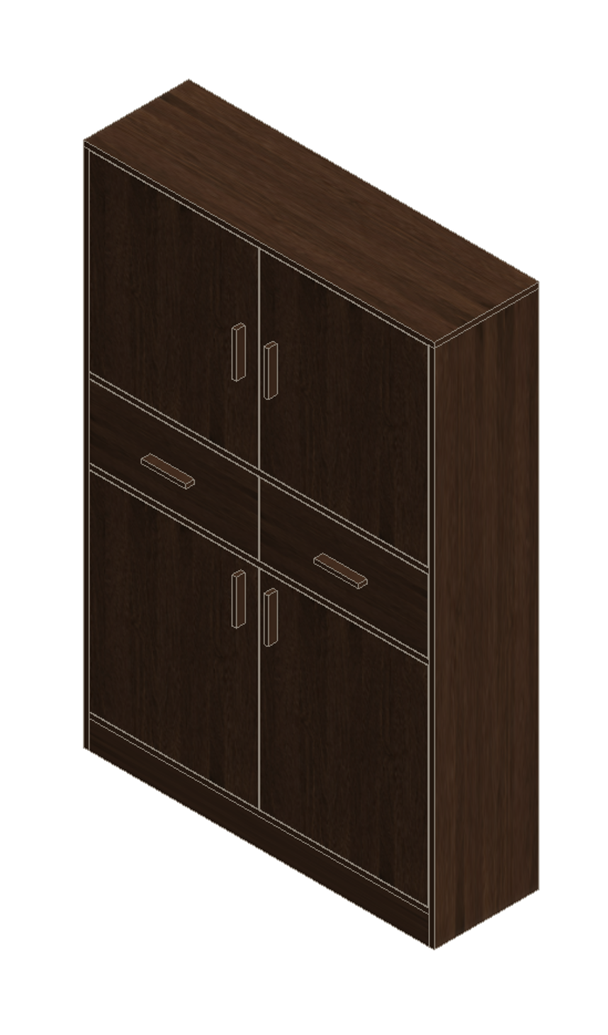Prairie Oak Bookcase
