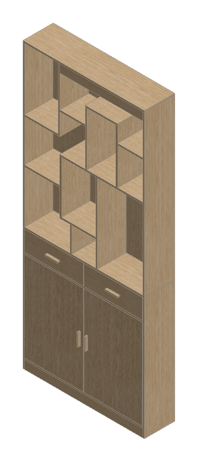 Country Oak Bookshelf
