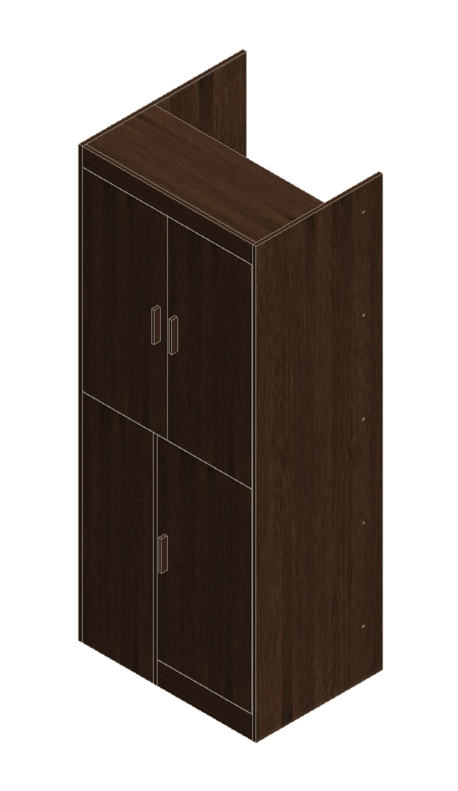 Prairie Oak Bookcase