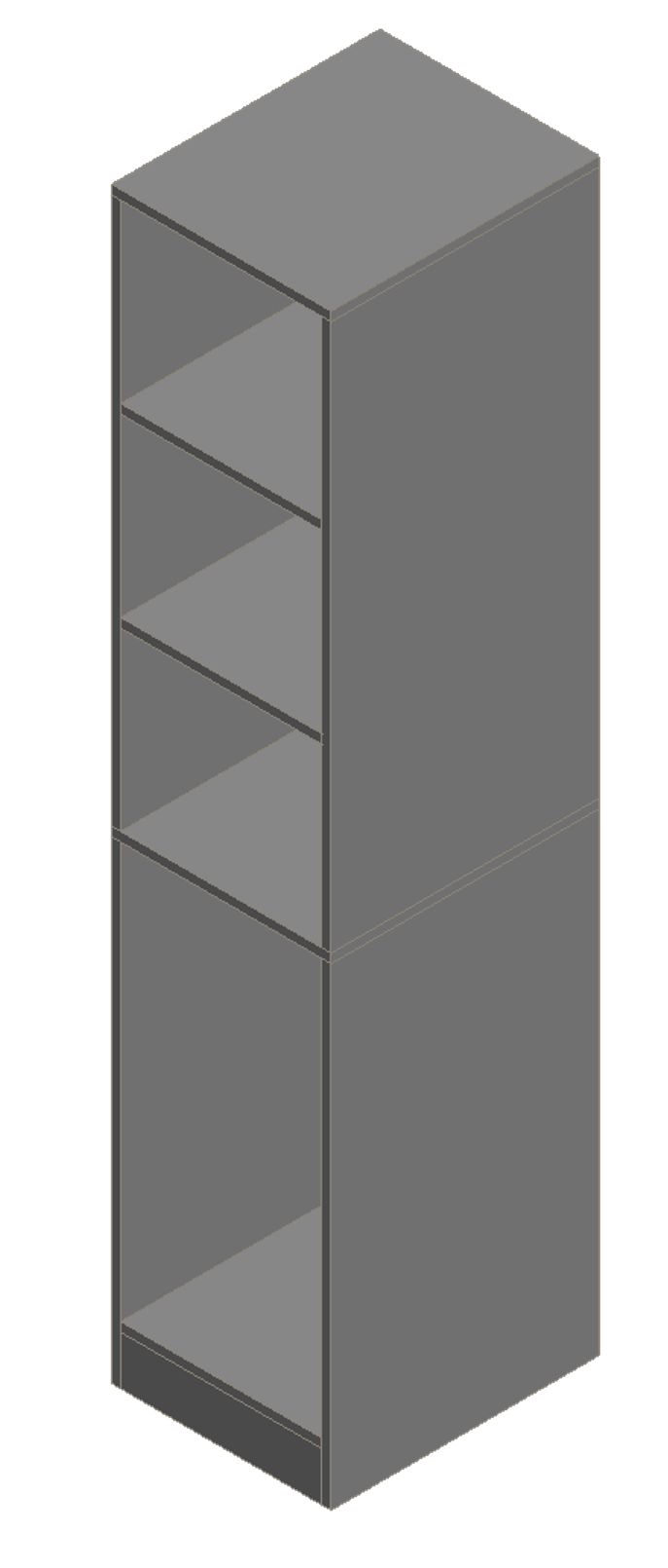 Light Gray Bookcase