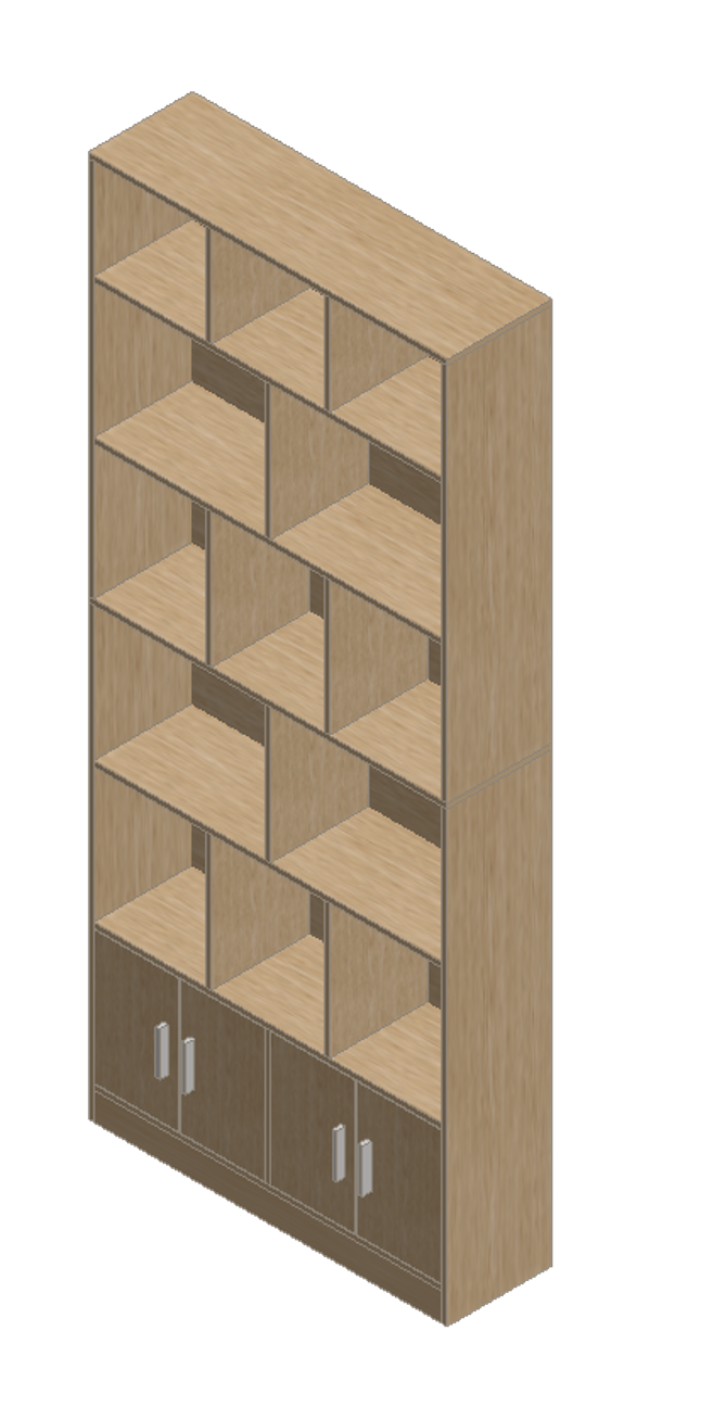 Country Oak Bookshelf