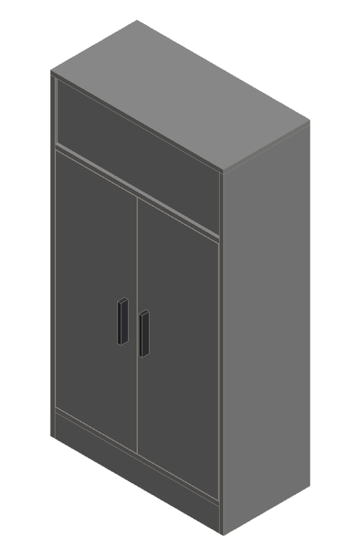 Light Gray Bookshelf