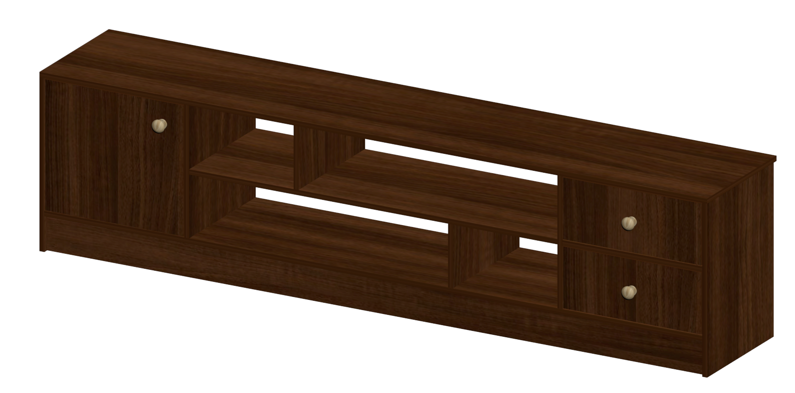 Prairie Oak TV Stand