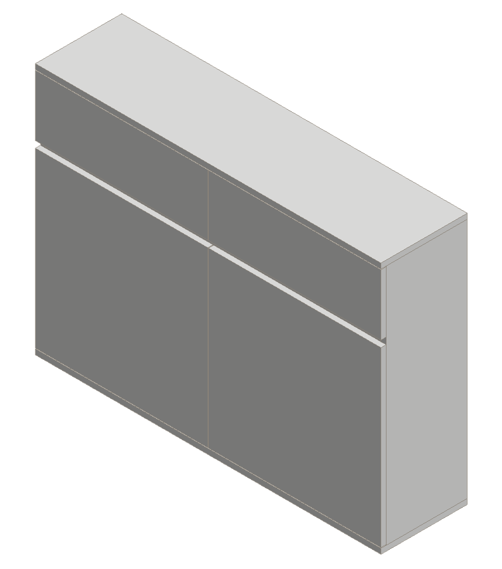 Warm White Sideboard