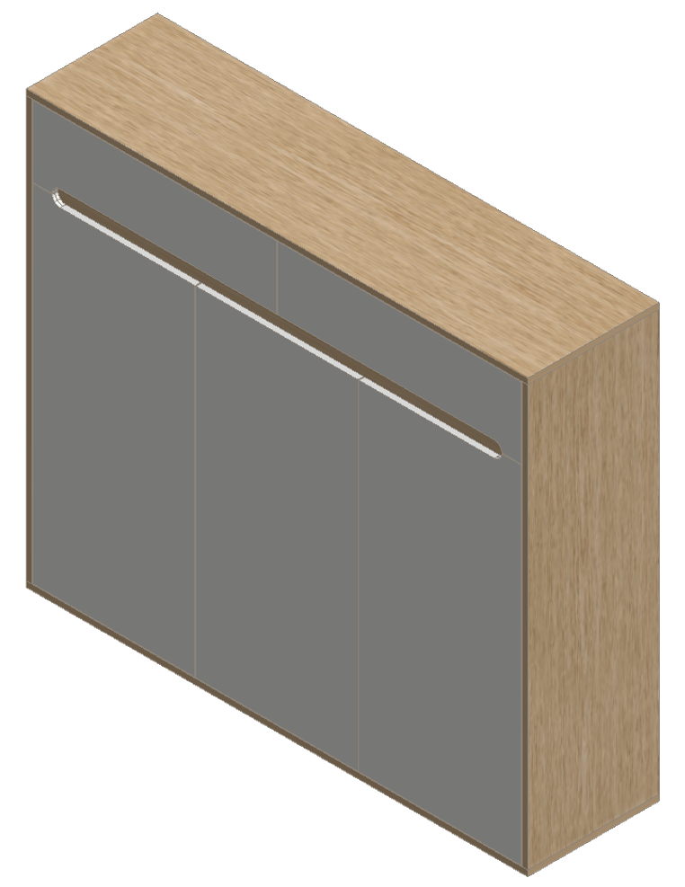 Country Oak & Warm White Shoe Cabinet