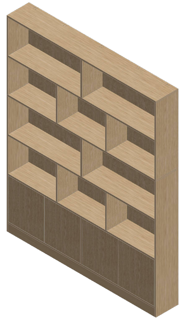 Country Oak Shoe Cabinet