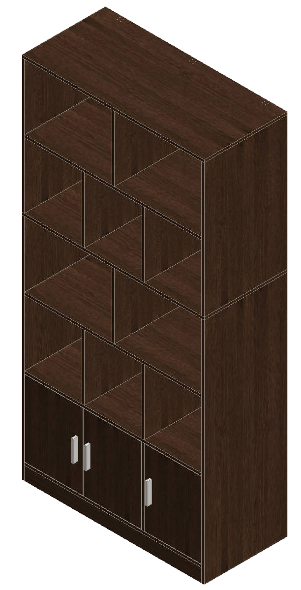 Prairie Oak Shoe Cabinet