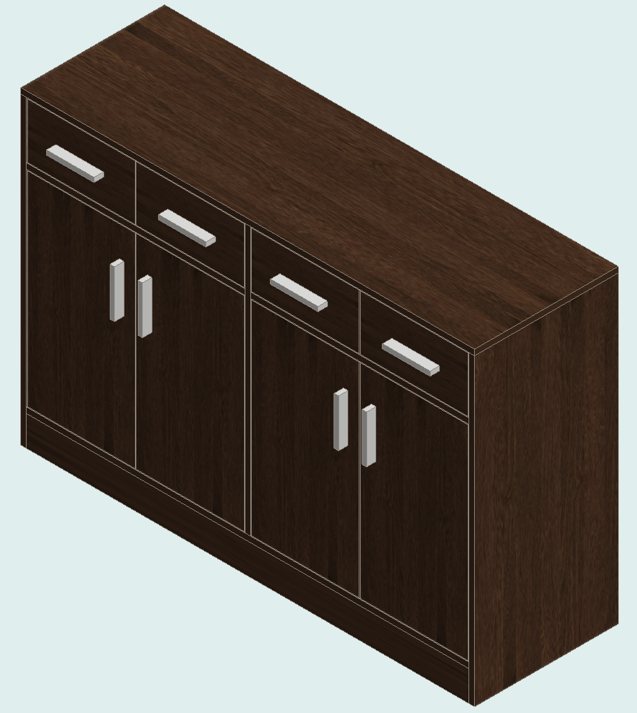 Prairie Oak Sideboard
