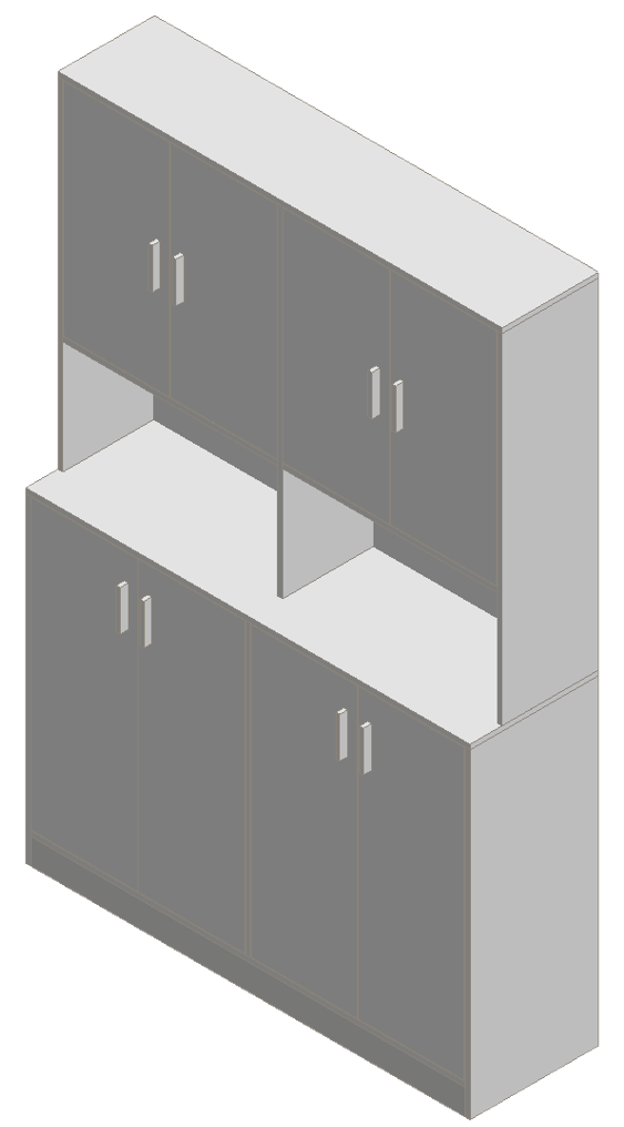 Warm White Bookcase