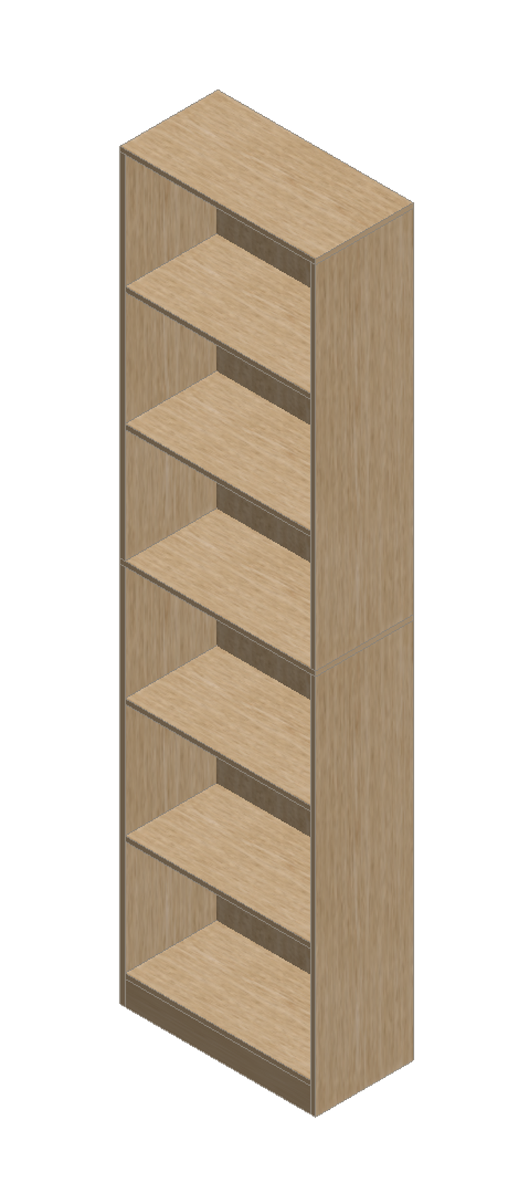 Country Oak Bookcase