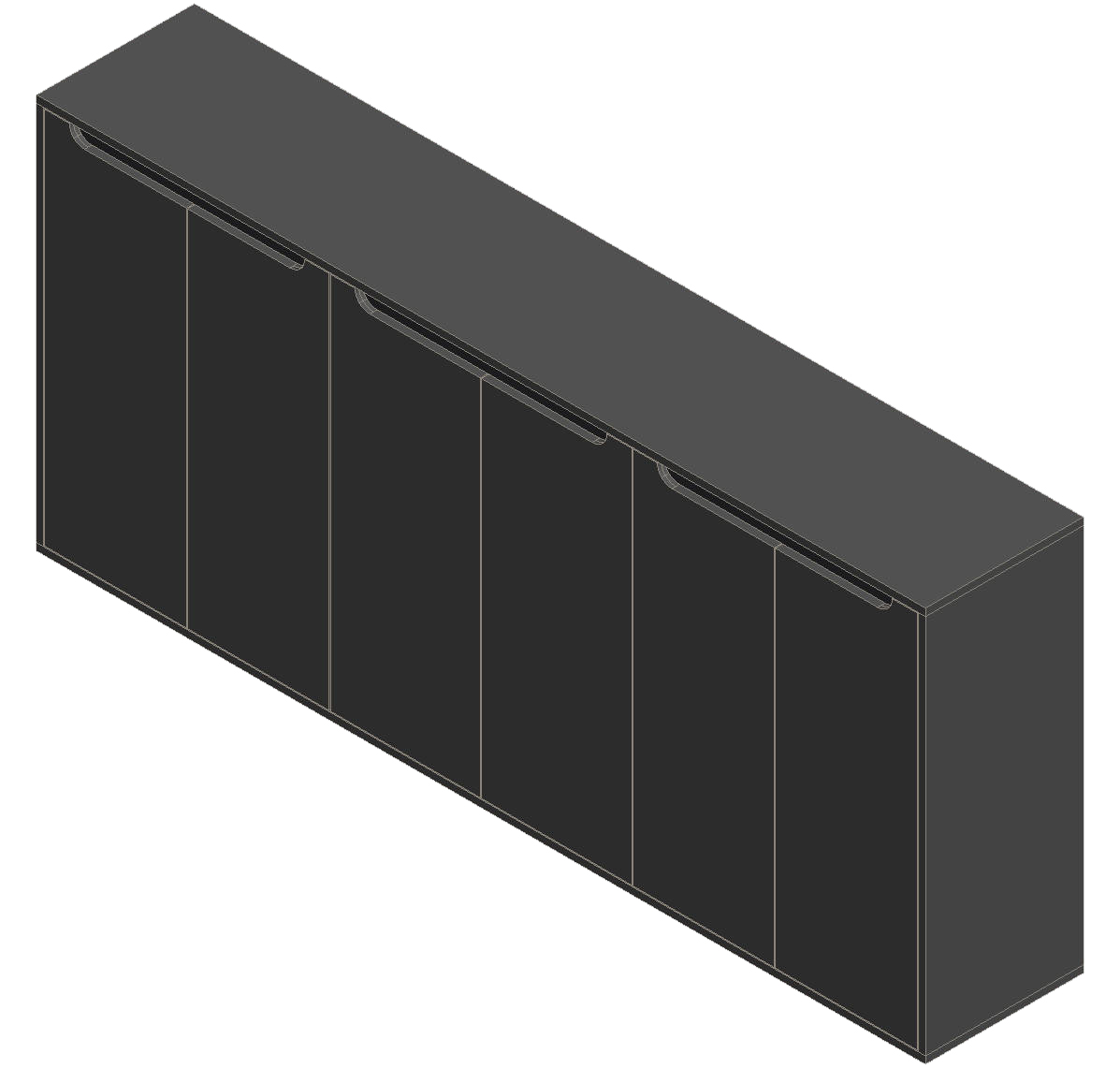 Sky Gray Shoe Cabinet