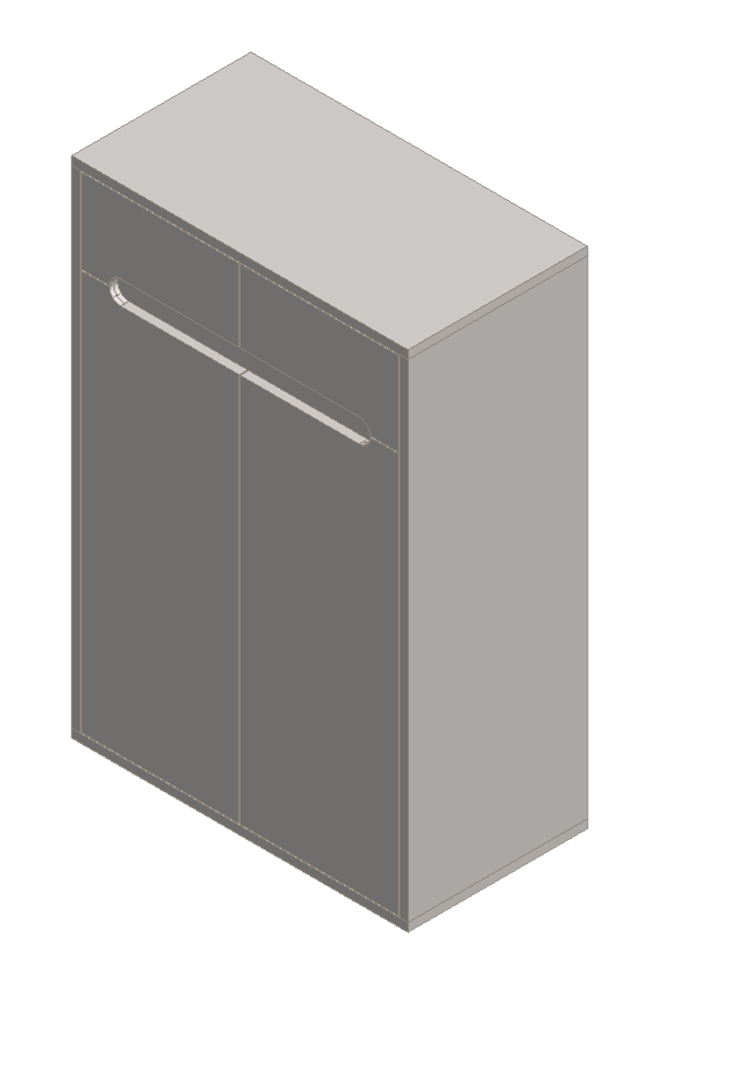 Light Gray Shoe Cabinet