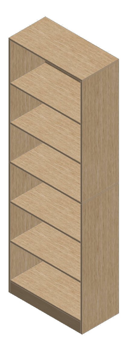 Country Oak Bookcase