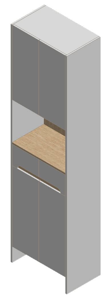 Country Oak & Warm White Shoe Cabinet