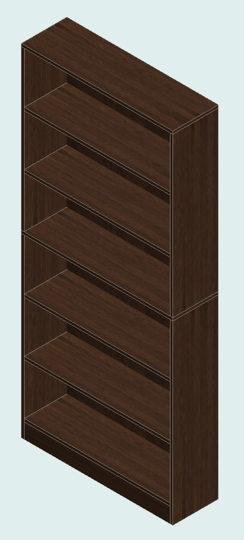 Prairie Oak Bookcase