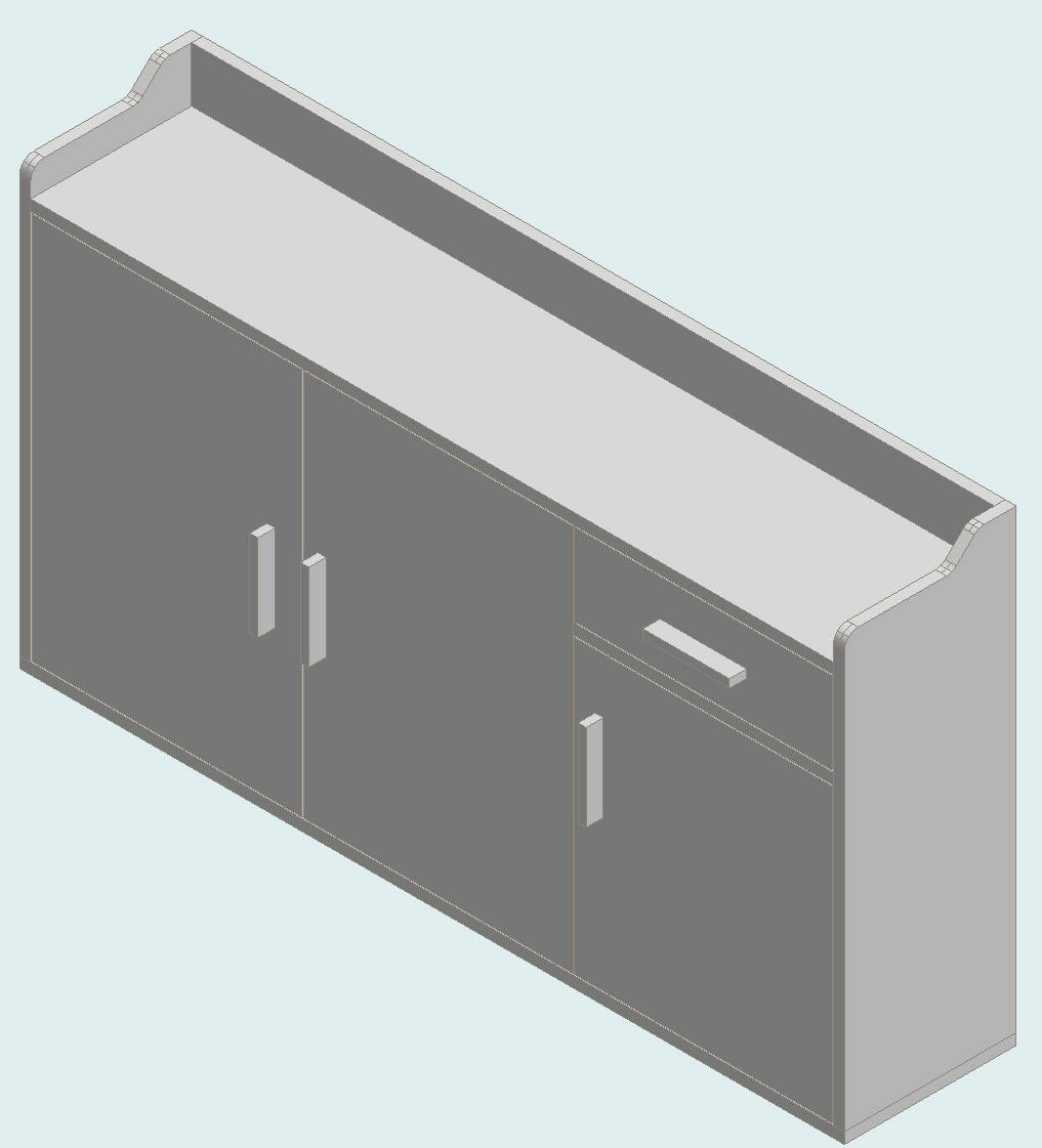 Warm White Sideboard