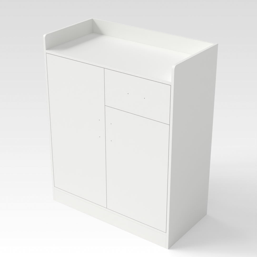 Warm White Sideboard
