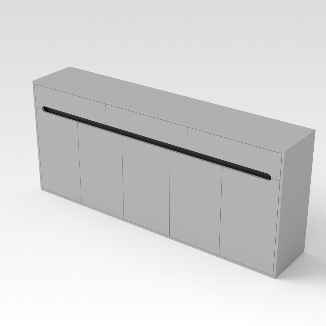 Light Gray Shoe Cabinet