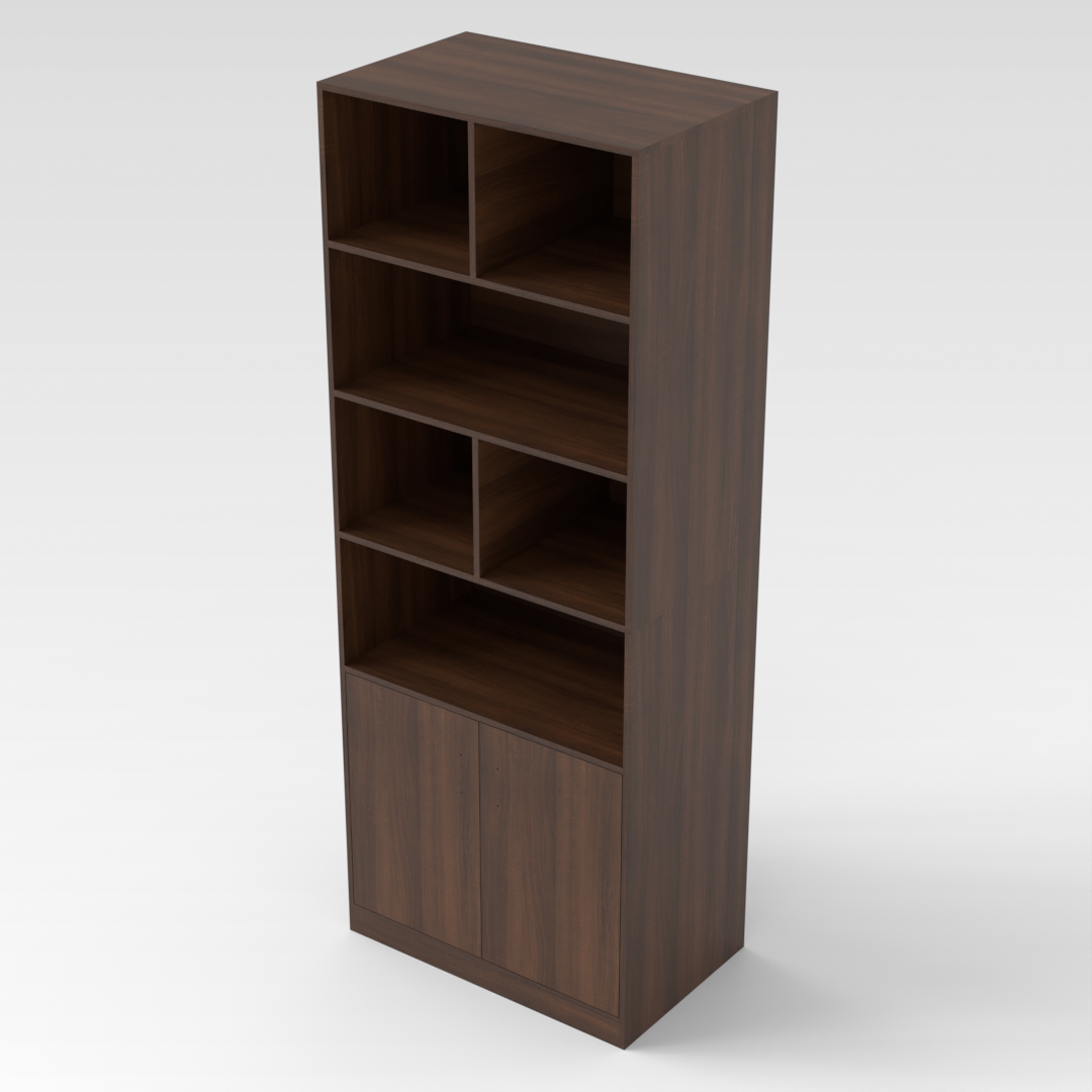 Prairie Oak Bookshelf