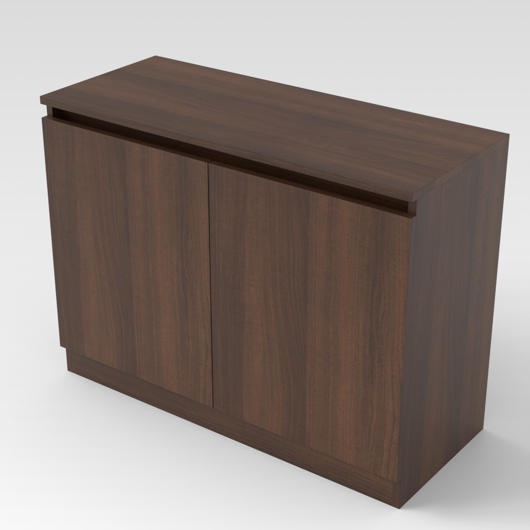 Prairie Oak Shoe Cabinet
