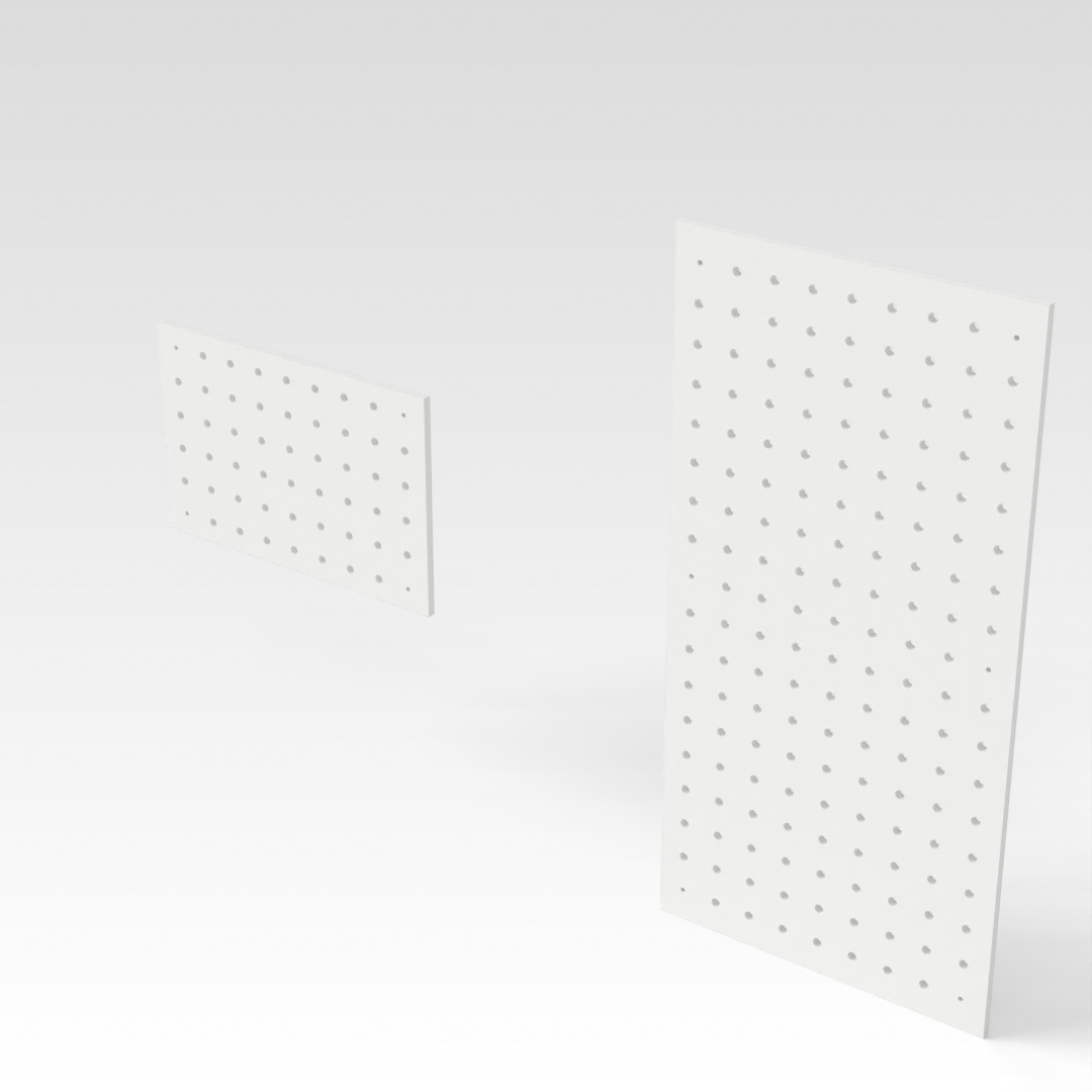Warm White Pegboard