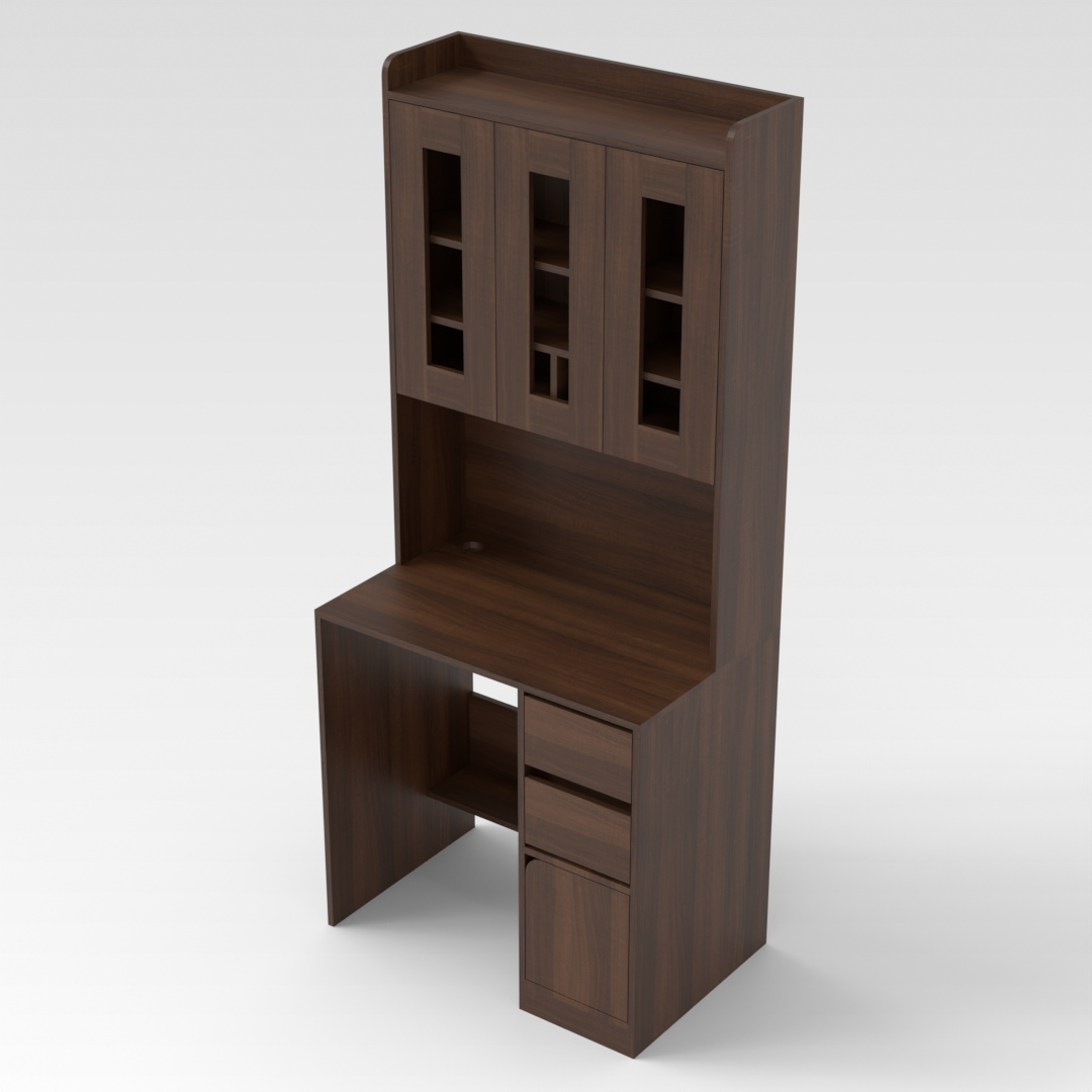 Prairie Oak Shoe Cabinet