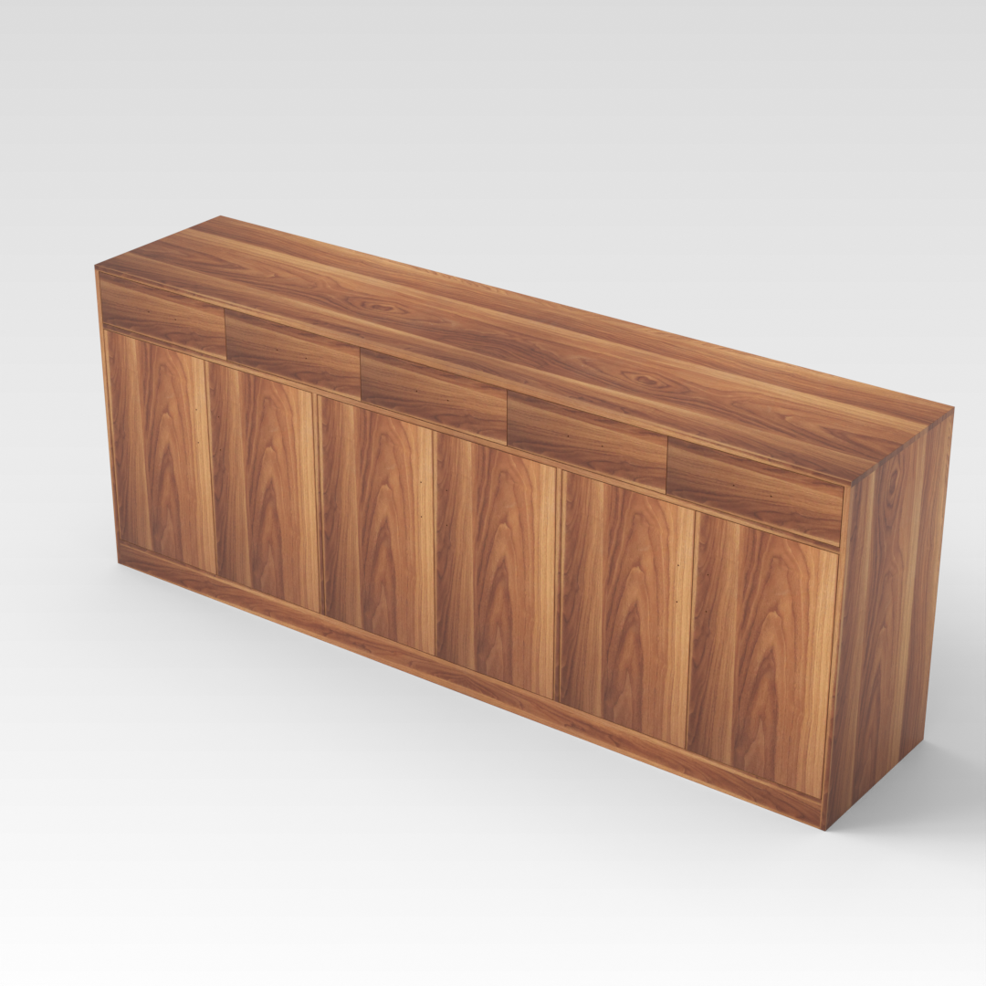 American Walnut Accent Cabinet