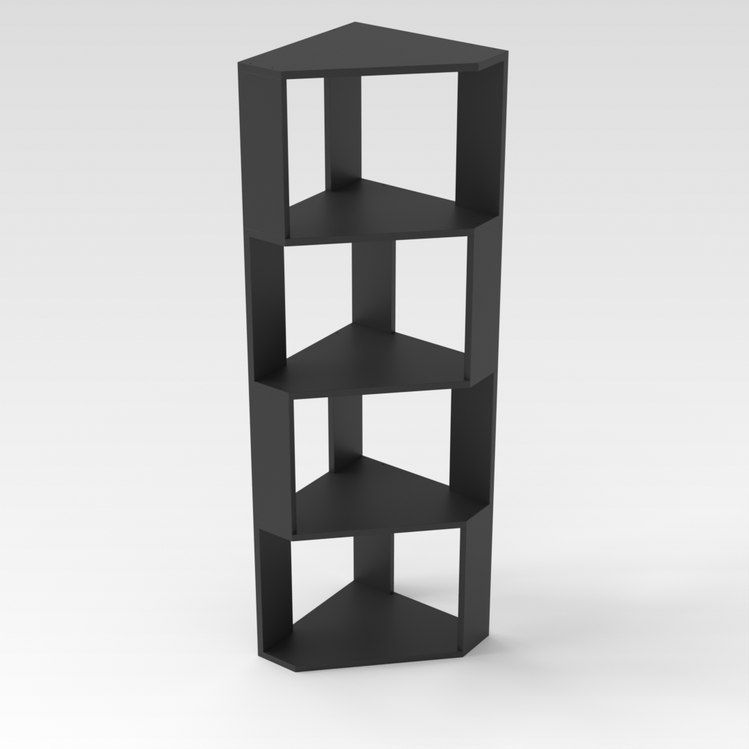 Black Storage Rack