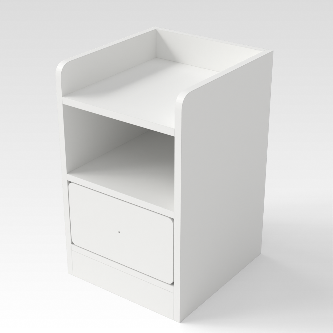 Warm White Nightstand