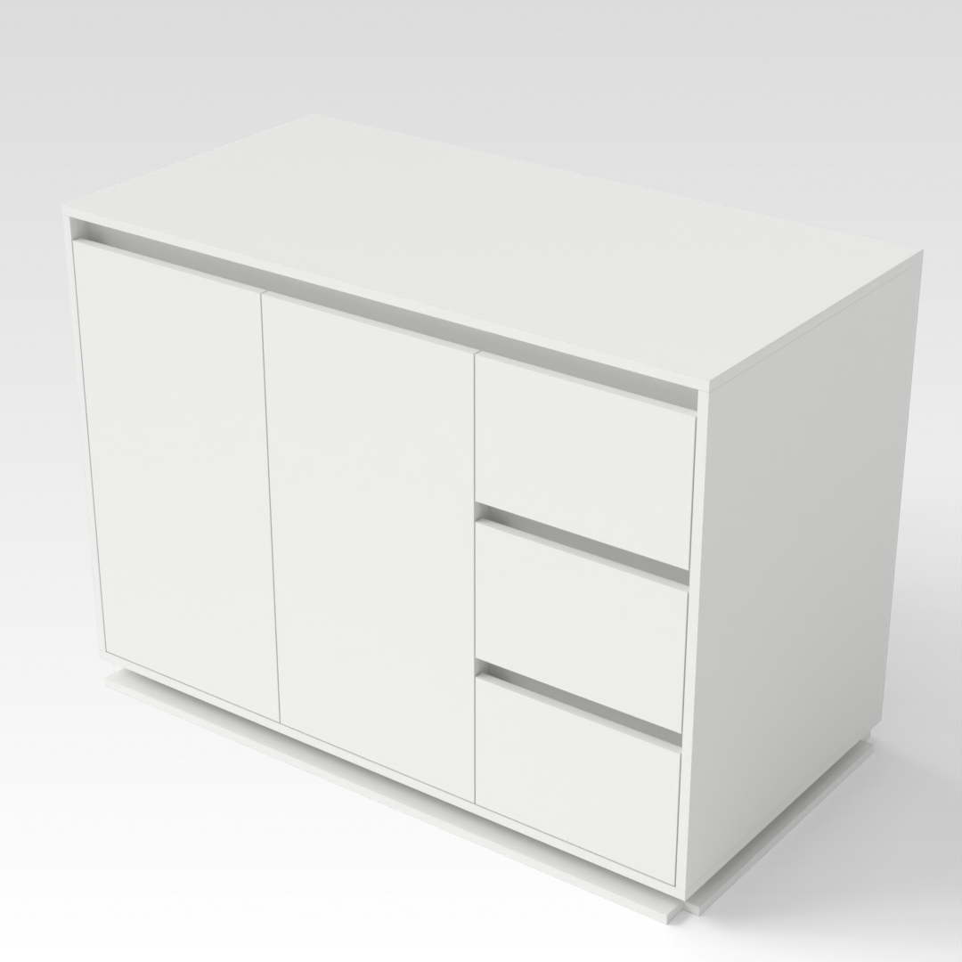 Warm White Sideboard