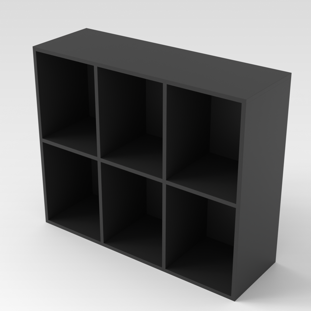 Black Bookshelf