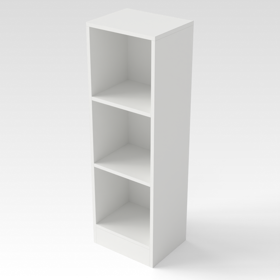 Warm White Bookcase