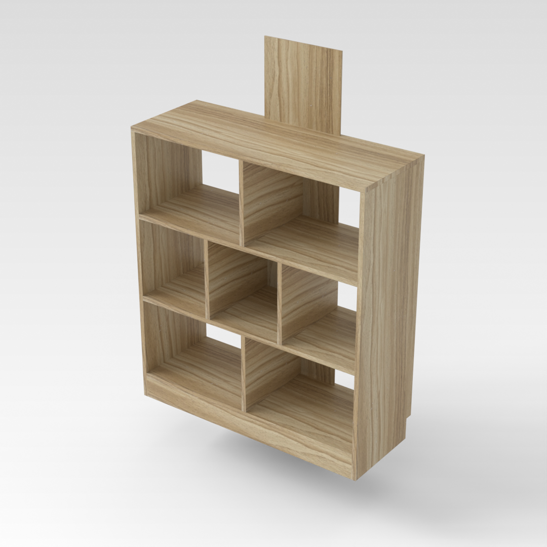 Country Oak Bookcase