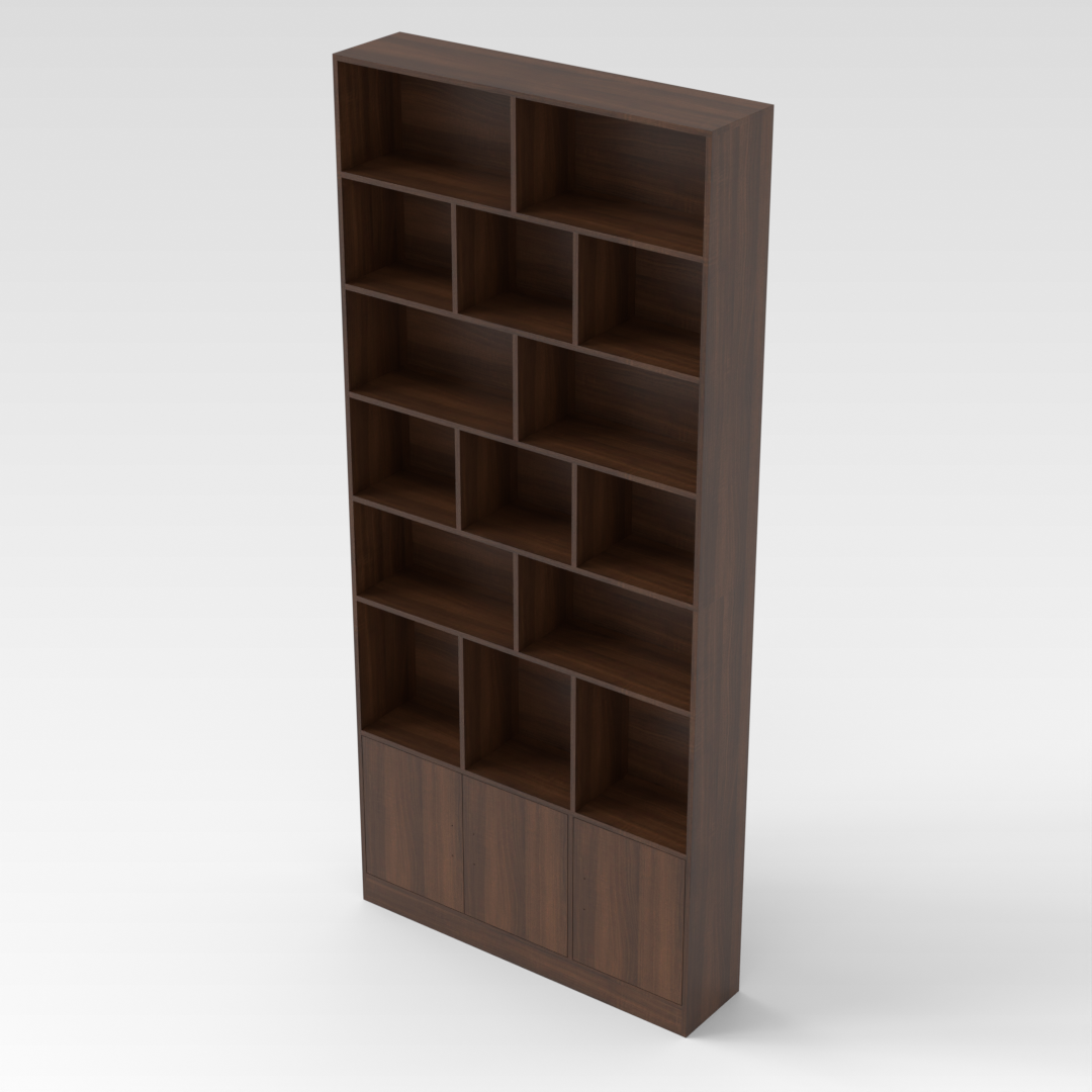 Prairie Oak Bookshelf