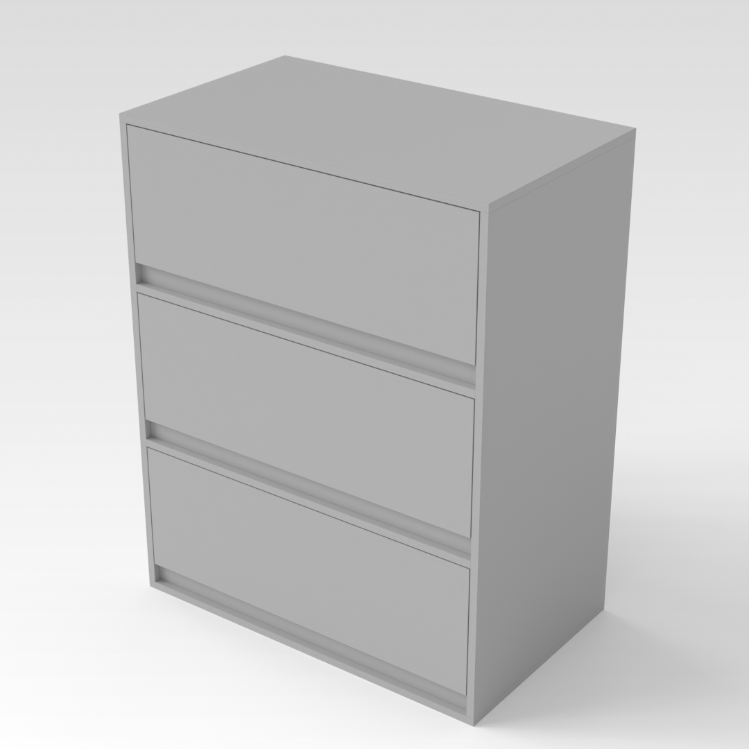 Light Gray Shoe Cabinet