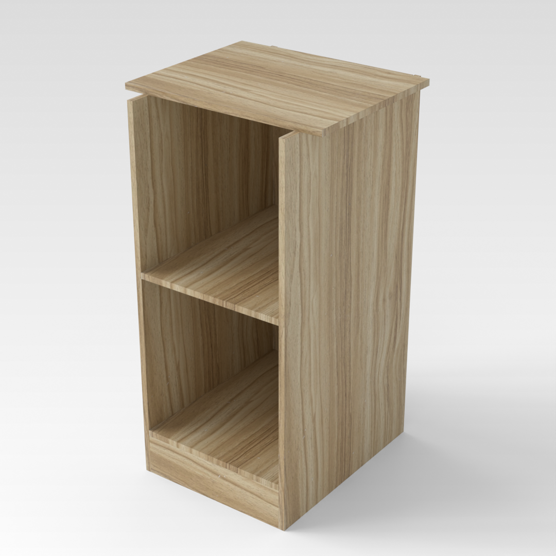 Country Oak Bookcase