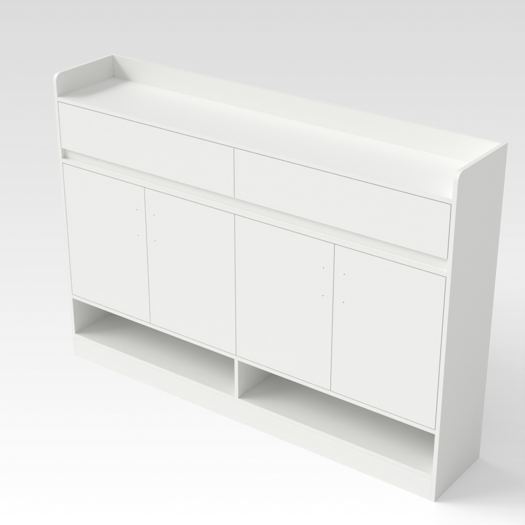 Warm White Sideboard