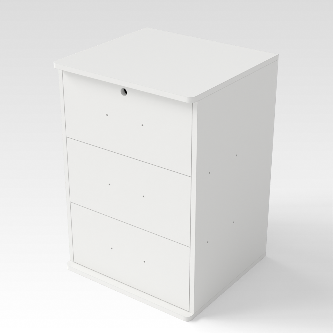 Warm White Dresser