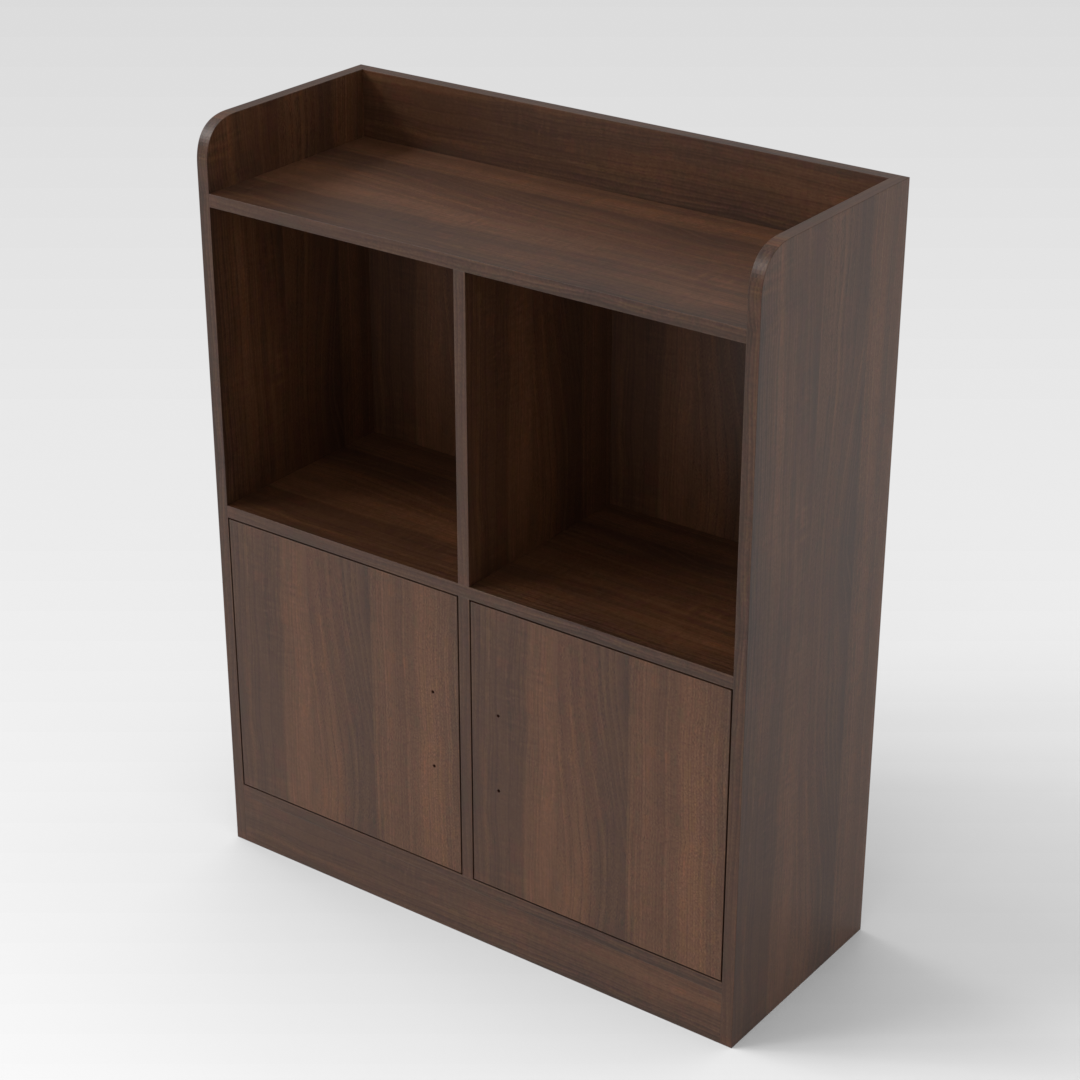 Prairie Oak Shoe Cabinet